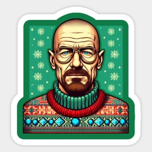 Christmas Heisenberg Sticker